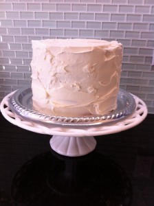 Stucco style, quickie frosting