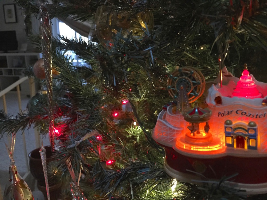 Ornaments that move were a tradition that Nani Beal had an William loved. Now we have them too.