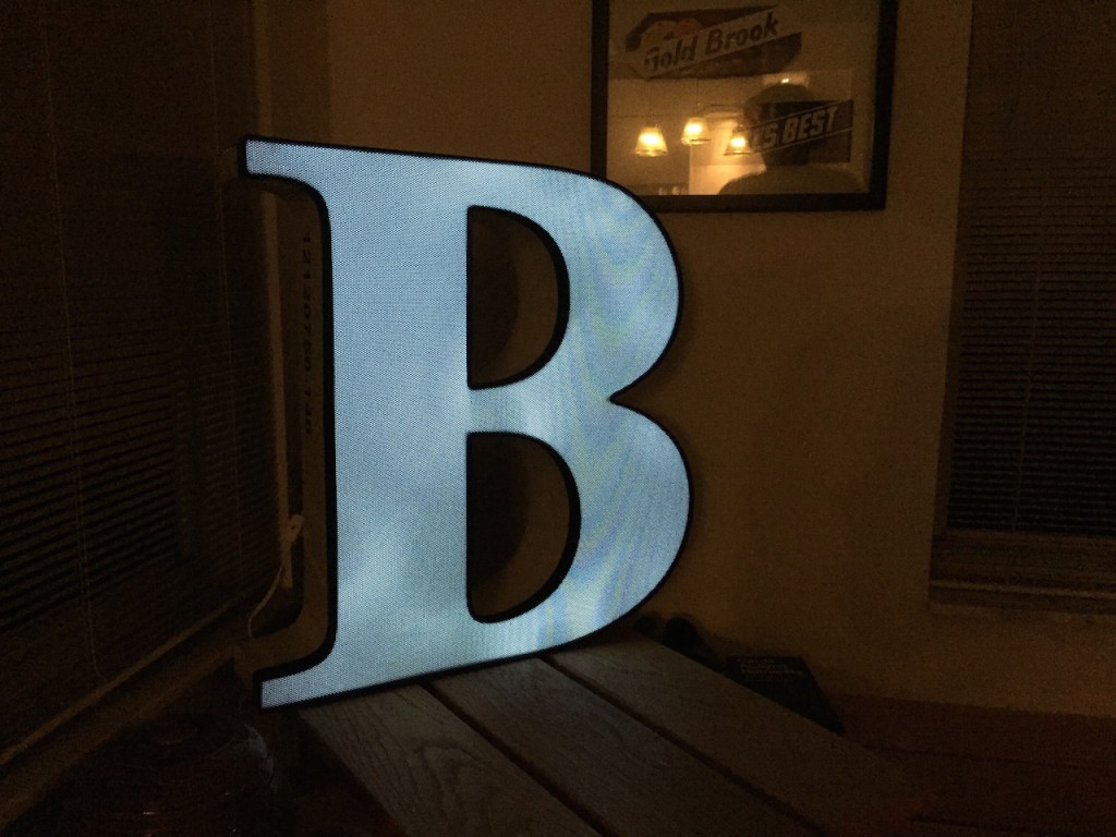 What a cool nightlight - and they're LED's.