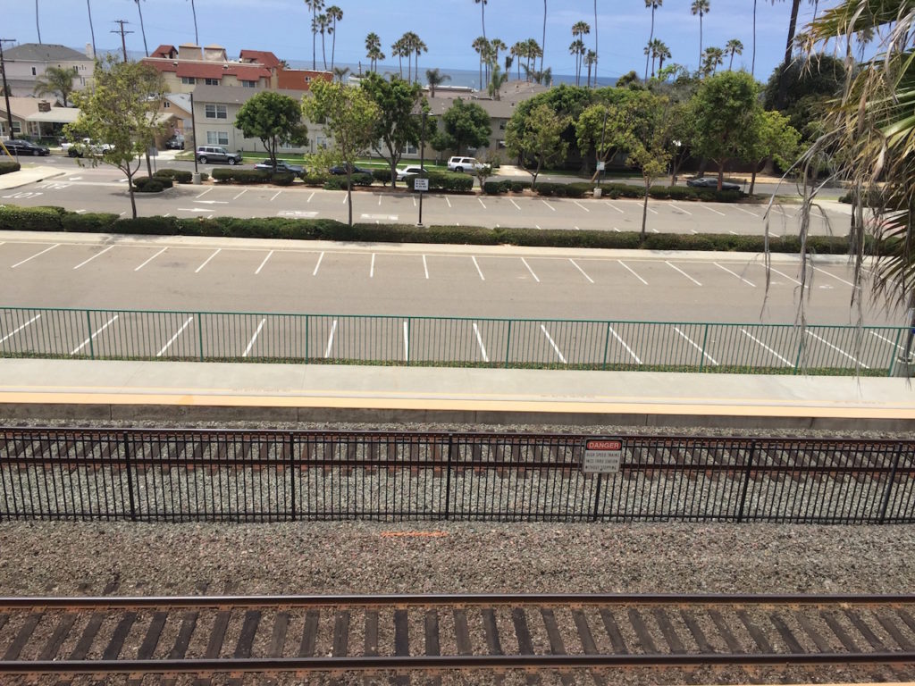 Tracks at Oceanside are actuallly ocean-side!
